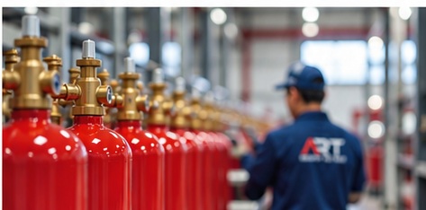 Fire protection cylinders and production